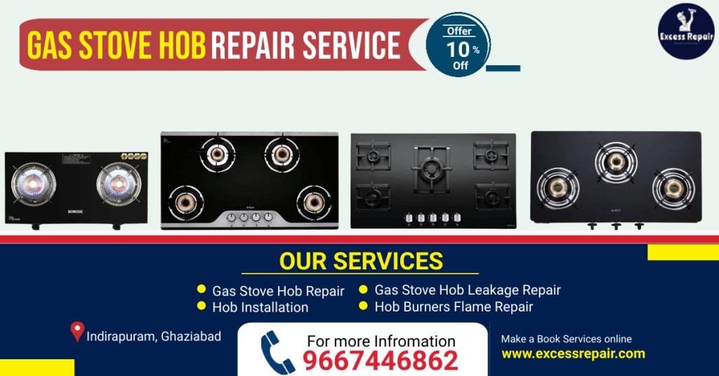 Gas Stove Hob Repair and Installation Services Near in Ghaziabad