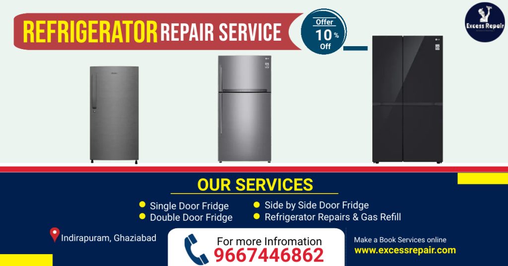Refrigerator Repair & Fridge Gas Refill Services Near in Ghaziabad