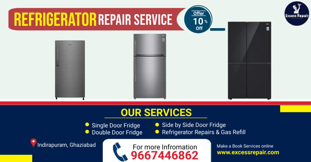 refrigerator repair and fridge gas refill services near in indirapuram ghaziabad